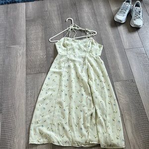 Green Flower Dress